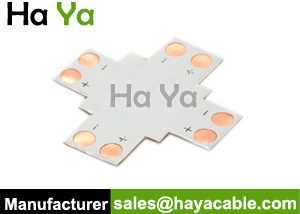 10mm Flexible Light Strip Connector-X Type