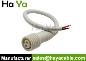 IP67 Waterproof 2 PIN Female Cable