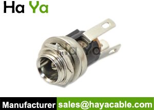 Coaxial DC Panel Mount Jack