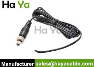 DC Power Cable with Locking Plug