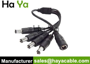 DC Power Splitter Cable For LED lighting