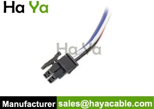 Molex Micro Fit 4 PIN Connector Male Cable Pigtail