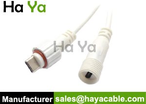 WLC-UC-Waterproof Type C Male to Female Cable