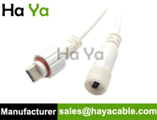 WLC-UC-Waterproof Type C Male to Female Cable