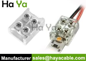 LSC-14 Solderless Transparent Terminal Block For LED Light Strip
