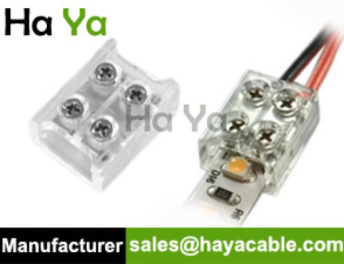 LSC-14: Solderless Transparent Terminal Block For LED Light Strip