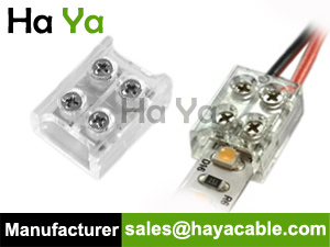 LSC-14 Solderless Transparent Terminal Block For LED Light Strip